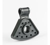 HaGa® Lot de 20 clips spéciaux avec œillet - En plastique - Pour pare-brise, filet d'ombrage, brise-vue - Protection solaire