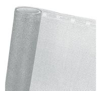 HaGa® Panneau de clôture 1,5 m x 1 m (vendu au mètre) - Effet d'ombrage à 85% en gris argenté