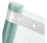 HaGa-Welt.de Florafol Film grillagé pour jardin ou serre avec bande à clouer renforcée Au mètre - 4m Breite