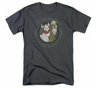 Hagar The Horrible Hagar Brewing T Shirt Mens Strip Tee Charcoal Dark Grey S