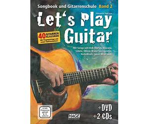Hage Musikverlag Let's Play Guitar 2 - Didactique pour Guitare