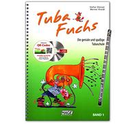 Hage Verlag EH3818 9783866264274 Tuba Fuchs Band 1 - La géniale et amusante scolaire tuba - Livre d'apprentissage avec CD - Hage Verlag EH3818 9783866264274