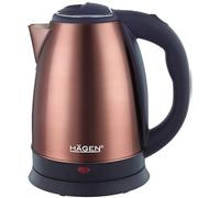 Hagen Bouilloire Électrique Inox 1,8 L 1500 W HA5525, Cuivre