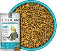 Tropican Aliment Granulés Extrudés Grande Perruche 820 g