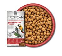 Hagen Hari Tropican Parrot High Performance Granules - Aliment de transition ou quotidien pour les régimes à besoins nutritionnels accrus (jeunes oiseaux, oiseaux en période de mue) - 820g
