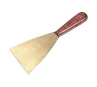 Spatule en laiton Hagenböcker largeur 60mm 2 fois rivetée lame continue - 515-60