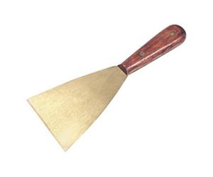 Hagenböcker Spatule en laiton l. 40 mm épaisseur 2 mm particulièrement stable faible en étin Quantité:1