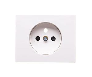 Hager 3965757009 Lot de 10 prises de courant