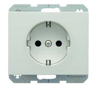 Hager 47357009.Type F White Socket-Outlet.-.Socket-Outlets (16.À, 50/60)