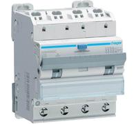 HAGER ADM466QC FI-LS 4P 6kA C-16A 30mA Type A QC/QB (ADM466QC)
