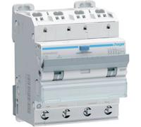 Hager ADM466QC Interrupteur différentiel/Disjoncteur de protection 230 V, 400 V