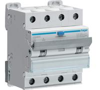 Hager Disjoncteur différentiel ADM482C 4P 6 kA C-32A 30 mA Type A