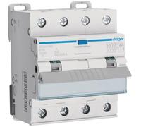 Hager ADX416D Interrupteur différentiel/Disjoncteur de protection 4 pôles 16 A 0.03 A 400 V