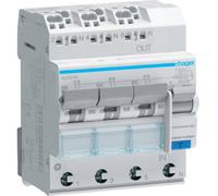 Hager ADZ316D Interrupteur différentiel à courant résiduel triphasé 3 pôles 16 A 0.03 A 230 V