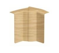 HAGER - Angle intérieur variable pour plinthe SL20080 chêne