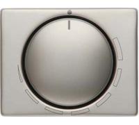 Hager ARSYS Plaque centrale avec mécanisme de régulation moteur en acier inoxydable