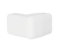 Hager Angle extérieur variable ATA 12x20 ATA122039016 24 x 13 mm Blanc Pure