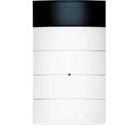 Hager B. IQ - Clavier b-iq 4 phases avec thermostat + Display Blanc polaire