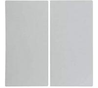 Hager B1 - Touche Sans Lentille Pour Mécanisme double Blanc polaire