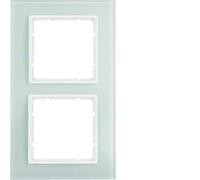 Hager B7 - Cadre 80 x 80 2 éléments Verre