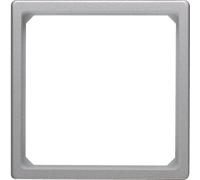 Hager Berker Anneau d'adaptation pour plaque centrale Alu Look - 11096074