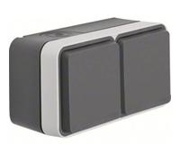 Hager BERKER Berk 47843515 Prise de Courant AP Schuko Double Horizontal