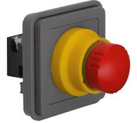 Hager Berker Interrupteur d'arrêt d'urgence W.1 gris - 44713512