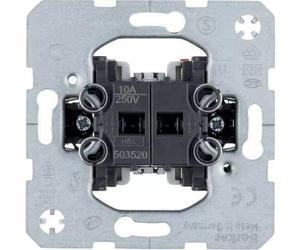 Hager Berker Jalousiewipptaster 503520 1polig, Métallique