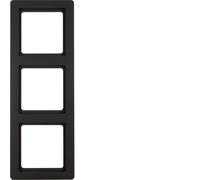berker Berker Cadre anthracite/satiné triple 10136086 Quantité:1