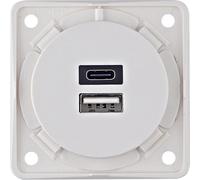 Hager Berker USB C 3A 230V Prise de charge Integro - 926202509