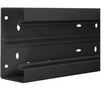 Hager BR6513019011 Canal dallège partie inférieure (L x l) 2000 mm x 130 mm 2 m noir