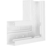 Hager BR6513059016 Équerre plate (l x P) 130 mm x 68 mm 1 pc(s) blanc