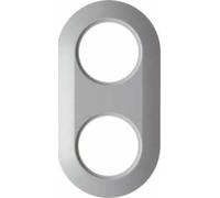 Hager - Cadre 2 postes Serie 1930 Blanc polaire