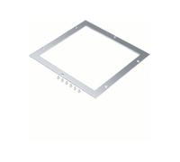 HAGER - Cadre de montage l244mm x L244mm épais 4mm pour boîte de jonction acier 290 mm