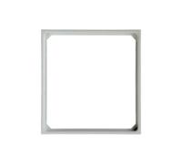 Hager - Cadre intermédiaire 50 x 50 mat blanc polaire