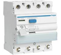 Hager CDS425D Interrupteur différentiel A 4 pôles 25 A 0.03 A 400 V