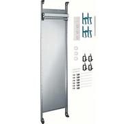 Hager - Champ d'encastrement complet UF311NW - Univers Z - Pour télécommunications - Hauteur de 1 050 mm - 3250616161146