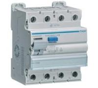 Hager Cna663d Interrupteur Différentiel 4 Pôles Blanc 63a