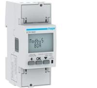 COMPTEUR MONO 80A MODBUS MID - GESTION DU BATIMENT HAGER ECR180D