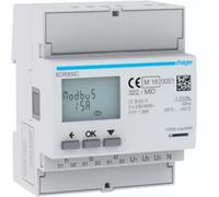 Hager Compteur d'énergie 3ph, indirect, MODBUS, MID ECR300C
