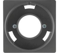 Hager - Couvercle central q.1 q.3/lampe E14 anthracite