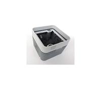 cubyko Boîte 1P 2 x1 ent. gris HAGER WNA684