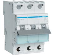 Hager Disjoncteur Mbs-Serie -wählbar- 1 Et 3 Pôles / 2 - 63A