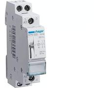 Hager Télérupteur EPN520 2S – 230 V AC / 110 V DC – 16 A