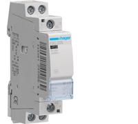 Hager Contacteur sans ronflement25A 2S 230V ESC225S, Composant passif, Gris