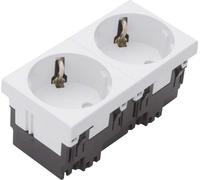 HAGER ESR2339010 Prise de courant de sécurité 2-f Rastec 33G rw (ESR2339010)