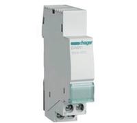 Hager EVN011 Variateur pour rail DIN Adapté pour ampoule: Lampe LED, Ampoule électrique, Lampe halogène gris