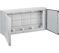 Hager FL34S - Armoire Murale - en Plastique - 1100 x 550 x 300 cm - Gris Clair (RAL 7035) - 1 pièce