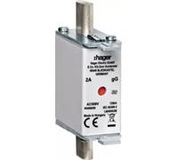 Hager Fusible NH000 gG 500V 25A Détecteur K LNH0025M