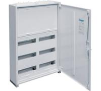 Hager FWB52N FWB52N Armoire de distribution montage apparent (en saillie), encastré, partiellement encastrée Nombre de divisions = 72 Nbr de rangées = 6